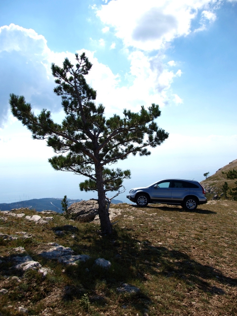 Honda CR-V crossover test-drive Хонда кроссовер ЦРВ Сиерви тест-драйв