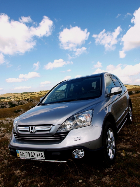Honda CR-V crossover test-drive Хонда кроссовер ЦРВ Сиерви тест-драйв