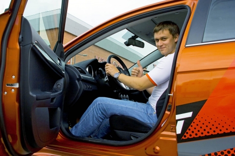 Mitsubishi Lancer X Ralliart test-drive Митсубиси Лансер Икс Раллиарт тест-драйв Александр Салюк Саша Салюк