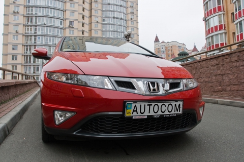 Honda Civic 5D test dirve тест-драйв тетс драйв технические характеристики Хонда Сивик АвтоКом хетчбэк фото 