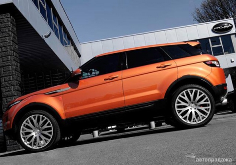 Как Kahn Design тюнинговали Range Rover Evoque…