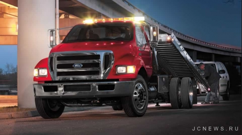 Грузовики Ford F-650/F-750 2012 модельного ряда представляют собой своеобразный мобильный офис